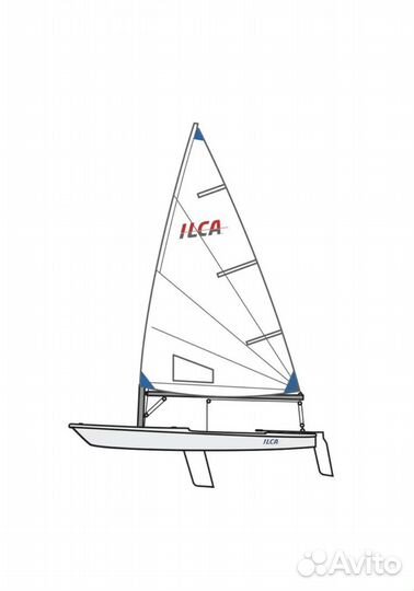 Ilca Laser швертбот яхта