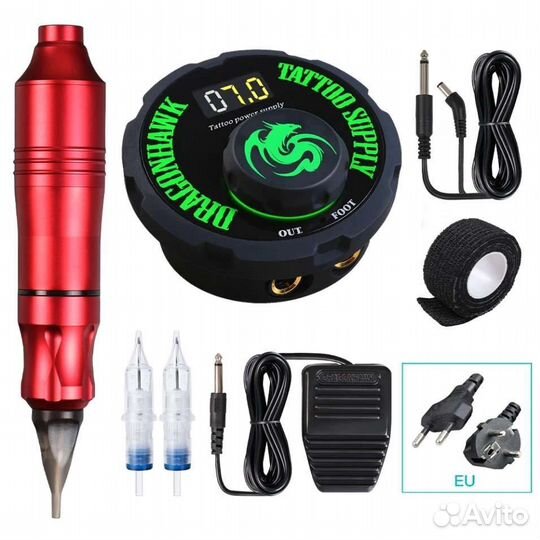 Набор роторная машинка,блок,педаль