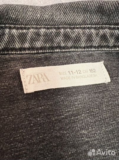 Куртки джинсовые zara р.152
