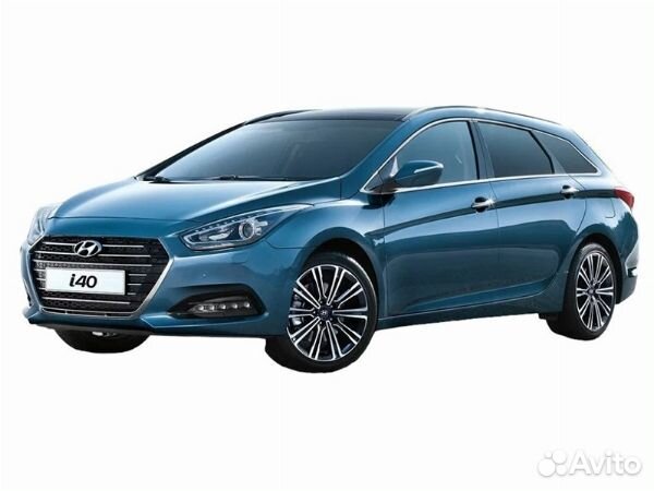 Диффузор радиатор в сборе hyundai I40 11