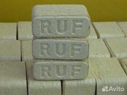 Дрова колотые, топливные брикеты RUF