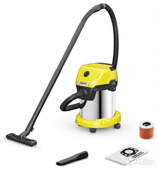 Строительный пылесос Karcher Wd3, WD4, WD5