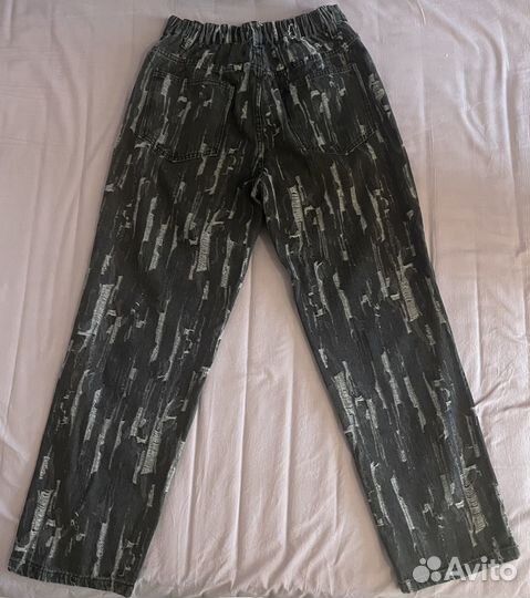 Джинсы y2k oversize от fanbox