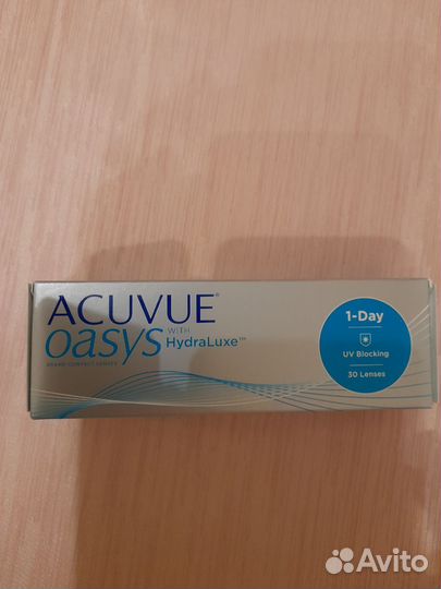 Линзы контактные acuvue однодневные