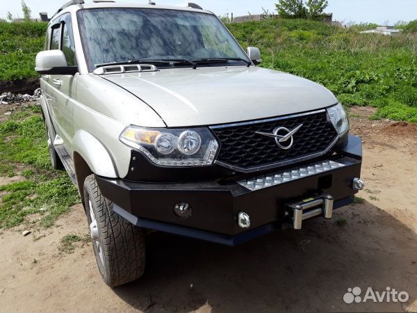 Передний бампер rubicon УАЗ Патриот Пикап Карго