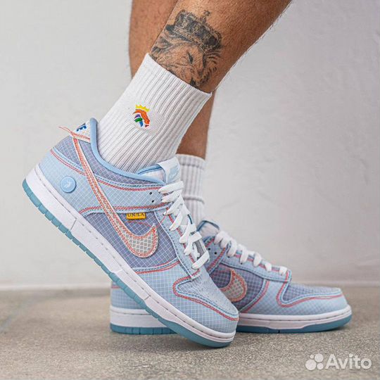 Кроссовки Nike Dunk Low Argon x x Union LA (36-45)