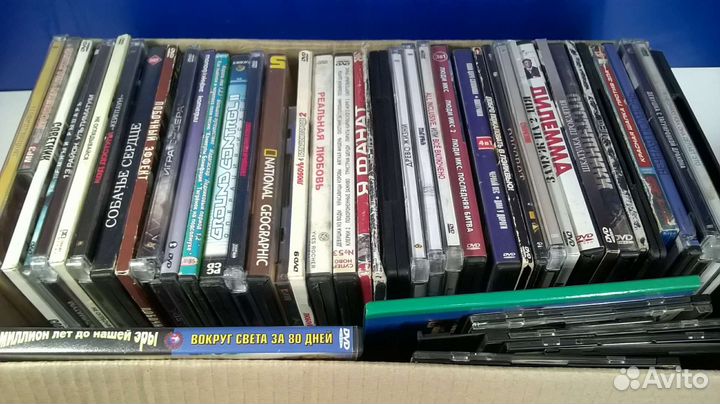 Диски с фильмами DVD