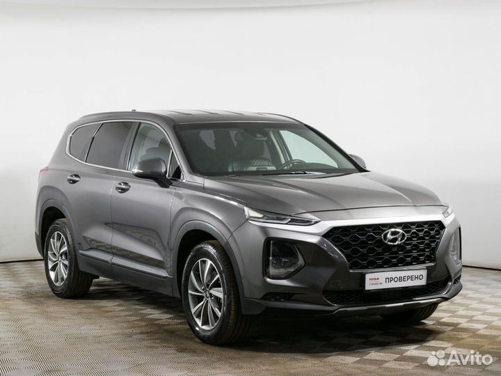 Hyundai Santa Fe 2.0 AT, 2019, 32 600 км