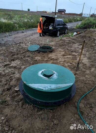 Установка септика под ключ