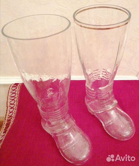 Бокал пивной сапог