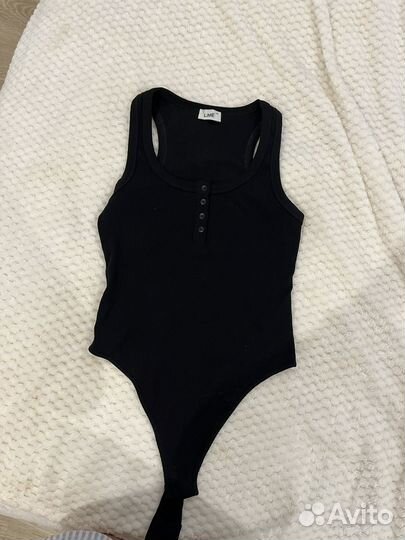 Боди lime черное