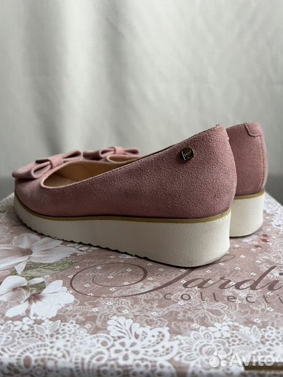 Туфли женские замшевые 36 размер