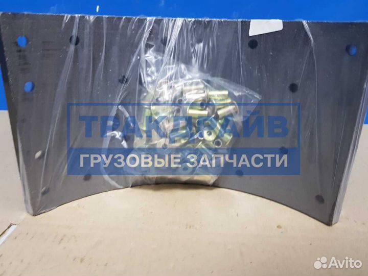 Накладки тормозные 19503 std 1-й ремонт с заклёпками