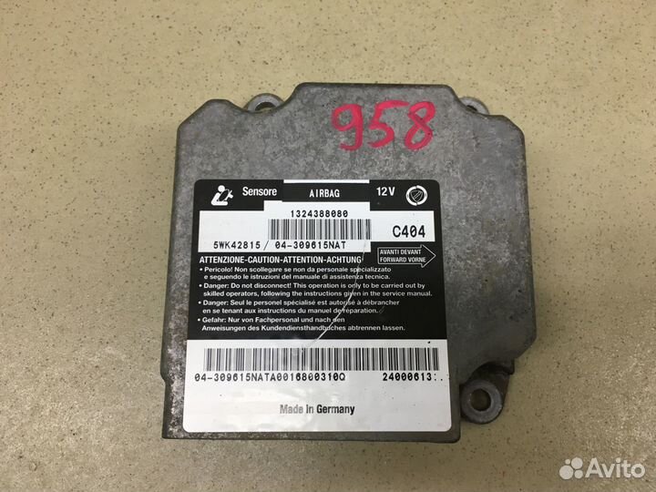 Блок управления AIR BAG Jumper 1994-2002