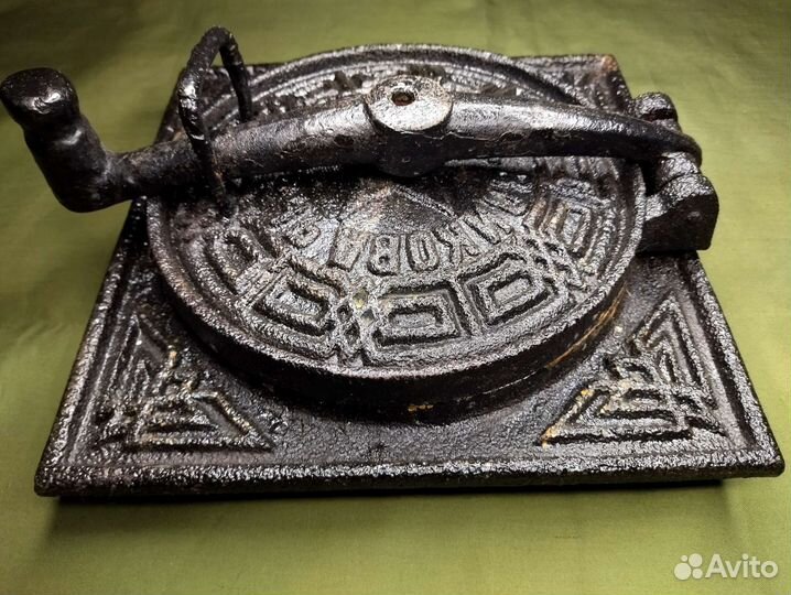 Печная дверца з-д Войкова 1920-30е гг