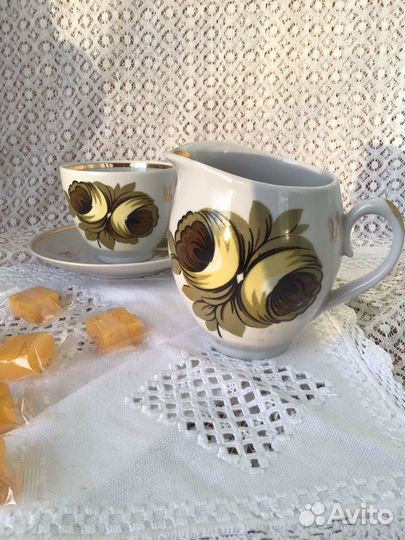 Молочник и чайная пара Тернопольский фз