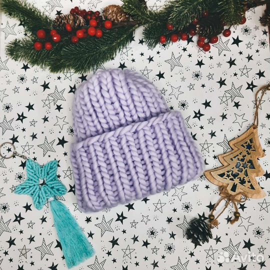 Шапка из перуанской шерсти