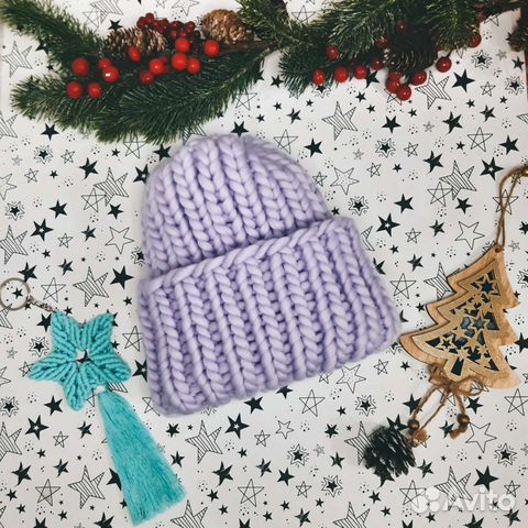 Шапка из перуанской шерсти