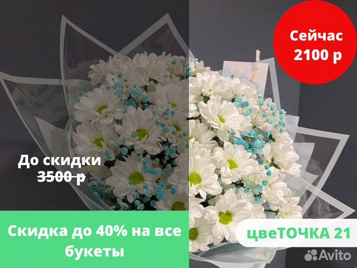 Цветы. Букет хризантем