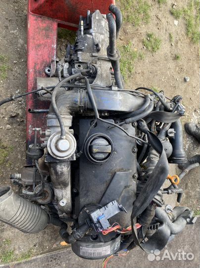 Двигатель Volkswagen Passat B5 AWX 1.9 tdi