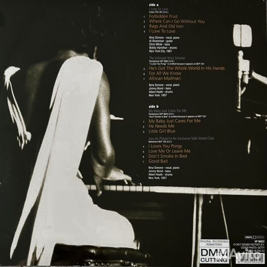 Nina Simone – I Love To Love - An EP Selection