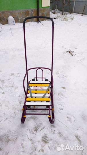 Санки на колесах