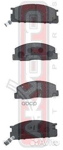 Колодки тормозные дисковые передние toyota town