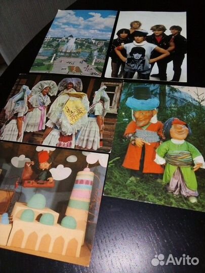 Открытки животных и птиц из СССР