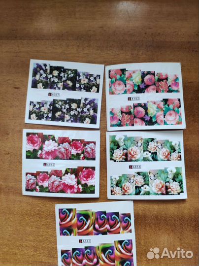 Наклейки для ногтей 2