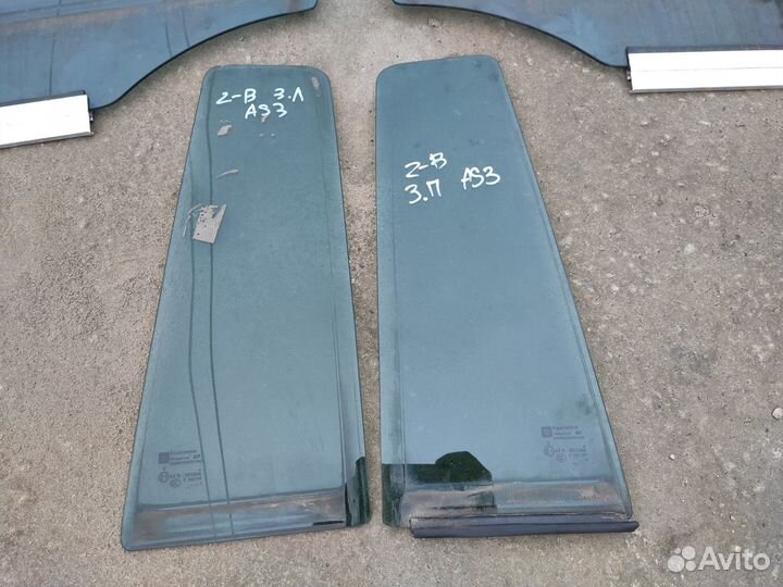 Стёкла задних дверей AS3 затемненные Opel Zafira B