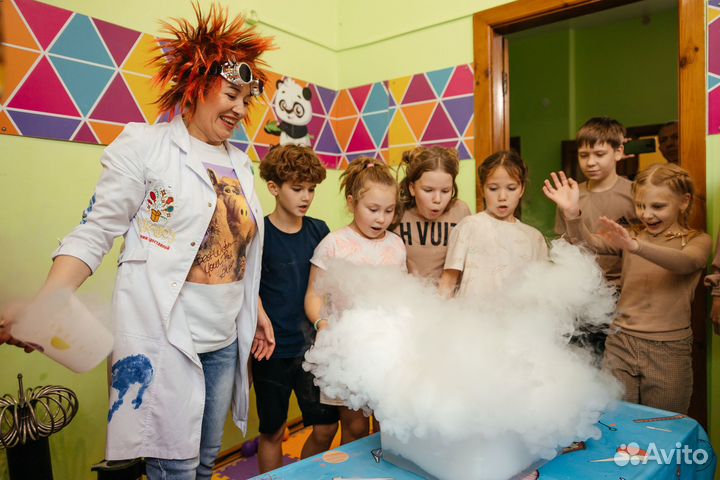 Аниматор для детей Крио-Шоу Тесла- Шоу Научное Шоу