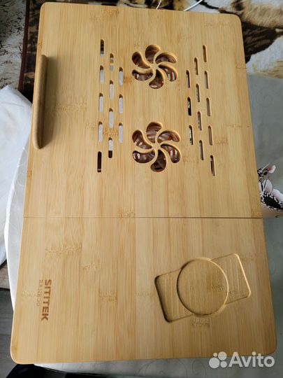 Столик для ноутбука sititek bamboo