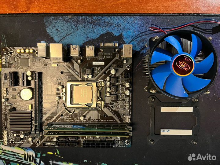 Процессор intel core i5 9400f с Материнкой платой