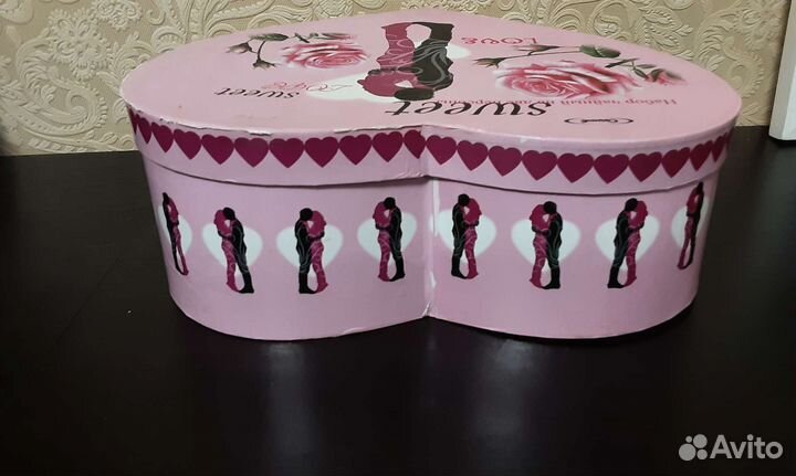 Фарфоровый набор на 2 персоны, новый, 5 предметов