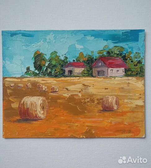 Картины маслом миниатюры