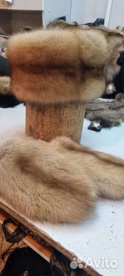 Варежки из соболя