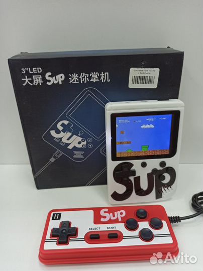 Карманная игровая приставка 8 бит 400 игр с джойст