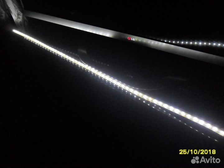 Светодиодная лента 220V белая 1м