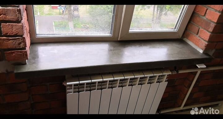 Подоконник из бетона