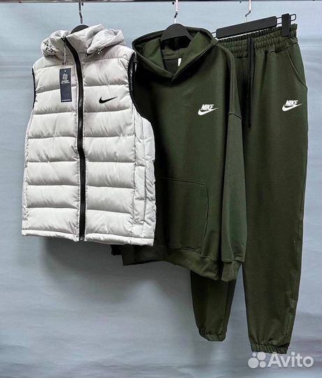 Мужской nike костюм тройка