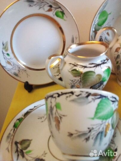 Чайный сервиз Березка лфз