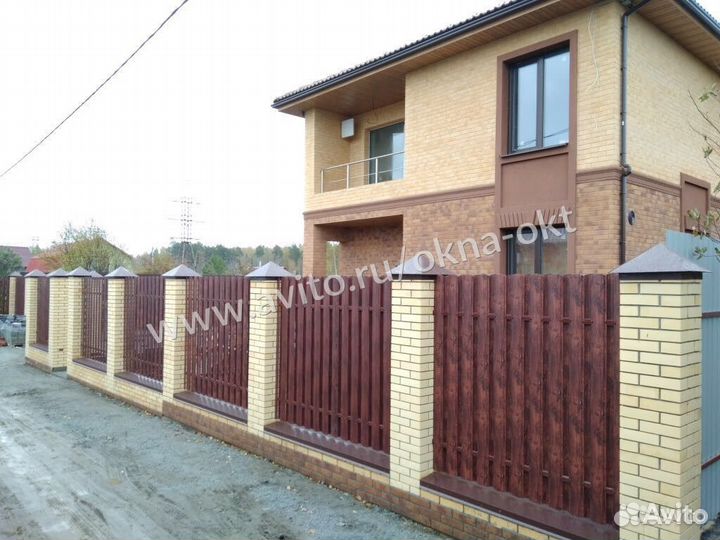 Металлоштакетник для забора