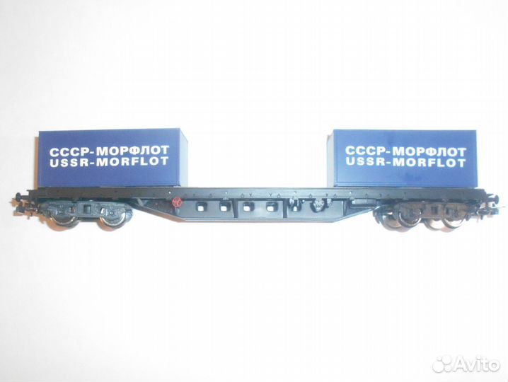 Железная дорога H0 1:87 Piko платформа 4 оси