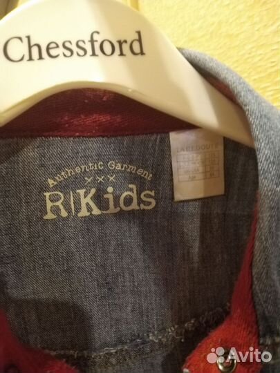 Рубашка джинсовая для мальчика