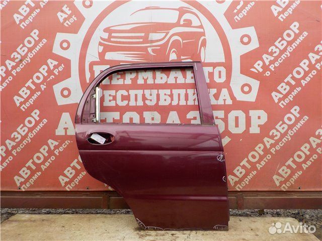 Дверь задняя правая Daewoo Matiz M100 M150 F8CV