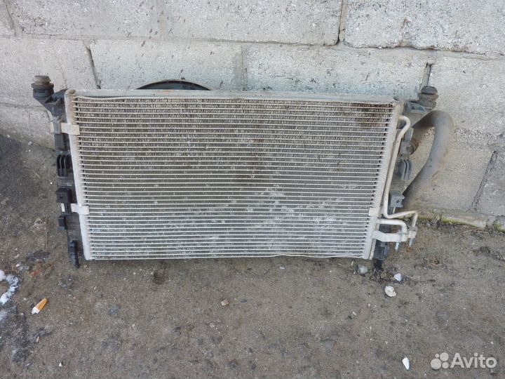 Кассета радиаторов ford focus 2