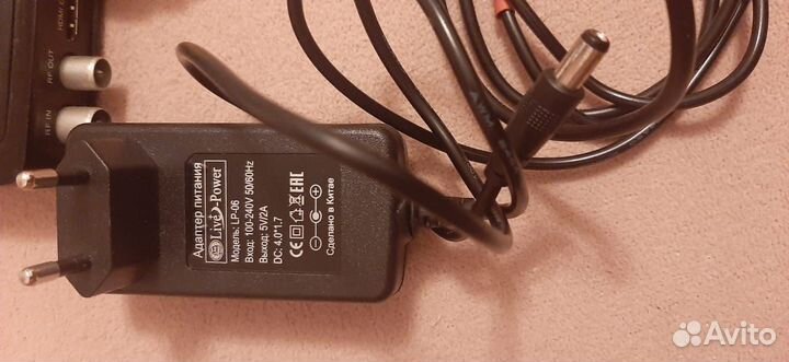 Цифровая Тв приставка на 20 каналов Telefunken