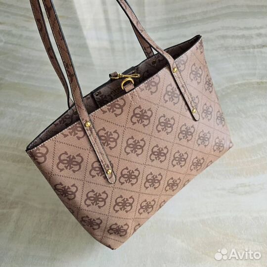 Сумка guess 3в1 brenton женская