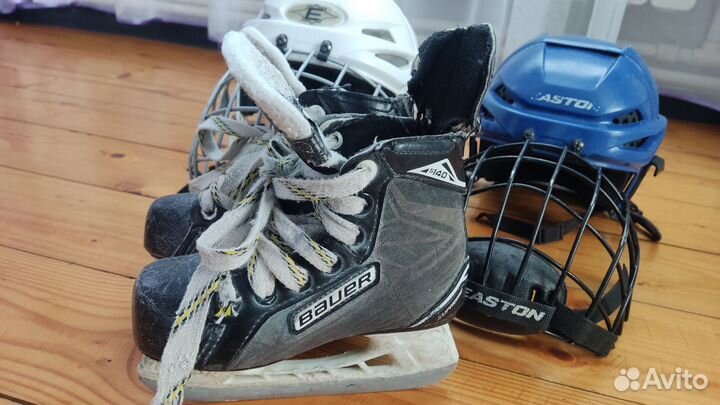 Хоккейные коньки bauer 28 размер