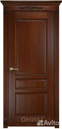 Двери межкомнатные шпон натур. Италия 3 красное